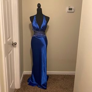 Formal, cut out, floor length gown
